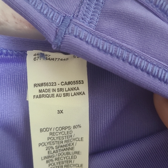 Nike swoosh plus size bra 3X Blue - Picture 5 of 5